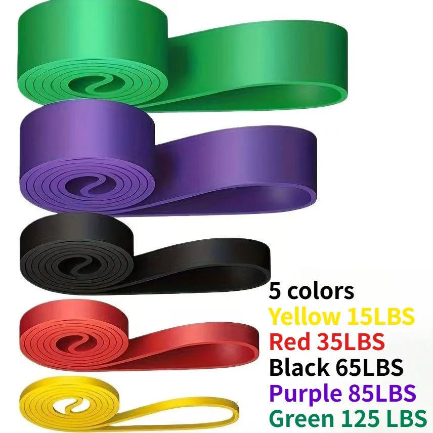 Resistance Bands for Working Out, 7-Level Pull Up Assistance Bands, Exercise Bands for Women & Men, Stretch Workout Bands for Fu