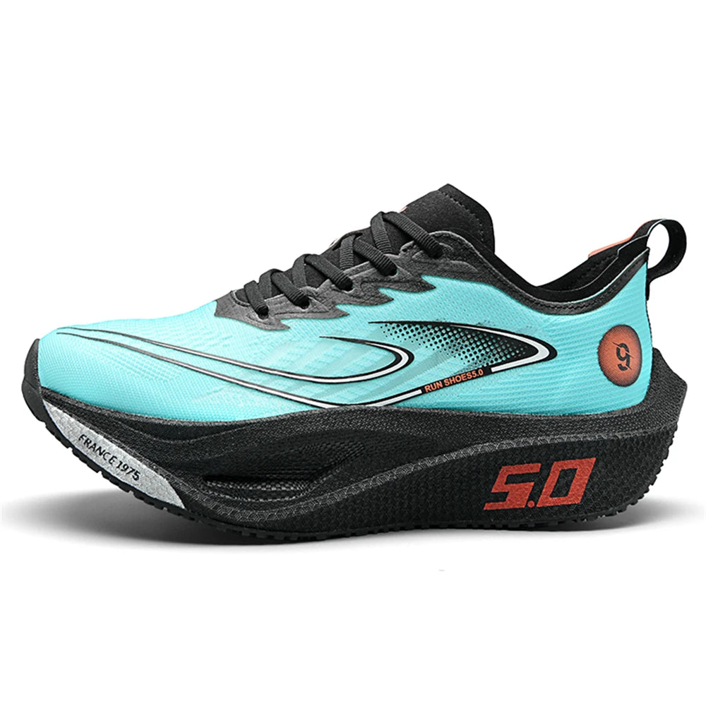 Men's Lightweight Breathable Mesh Training Running Shoes - Non-Slip, Casual Athletic Sneakers for Outdoor Sports & Jogging