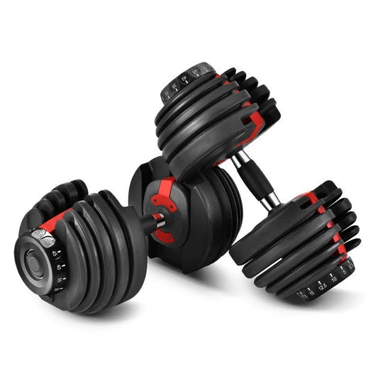 Gym Fitness Training Equipment Portable Unisex 24KG 40KG Adjustable Dumbbells Set for Home