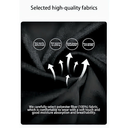2025 summer new 2-piece men's quick-drying sports set leisure fitness running breathable short sleeves comfortable