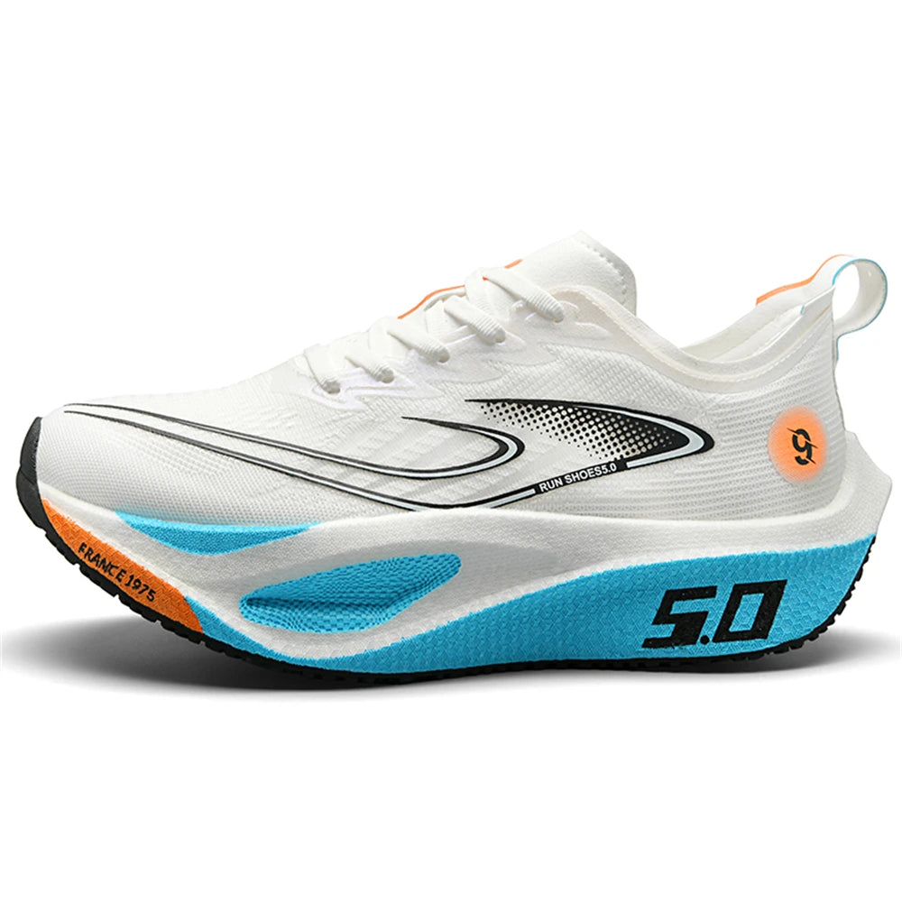 Men's Lightweight Breathable Mesh Training Running Shoes - Non-Slip, Casual Athletic Sneakers for Outdoor Sports & Jogging